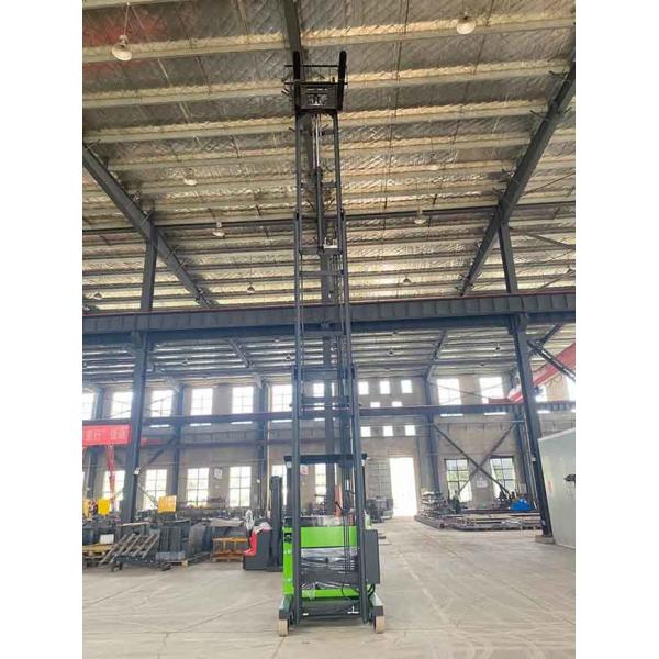 CQD15BS Electric Reach Truck 1500kg Seat Type Triplex 3m-9m Mast