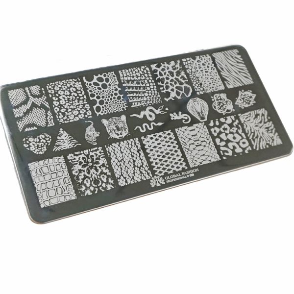 Rectangular Custom Metal Stencil Thin Stainless Steel Stamping Plates