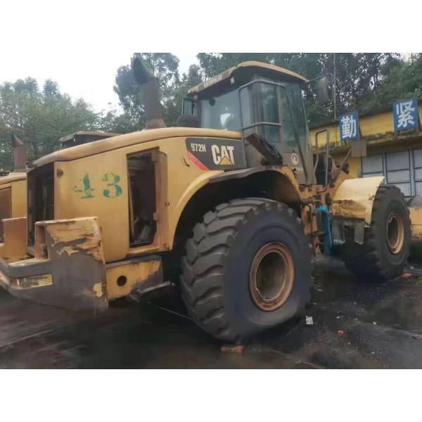 972h Cat Caterpillar 972h Chargeur à roues utilisé au Japon 126,7kN Force de levage