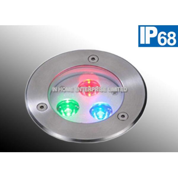 IP68  316 Stainless Steel Embedded LED Pool Light Underwater 3 Watt 50 - 60HZ