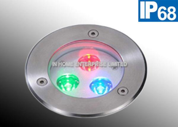 IP68  316 Stainless Steel Embedded LED Pool Light Underwater 3 Watt 50 - 60HZ
