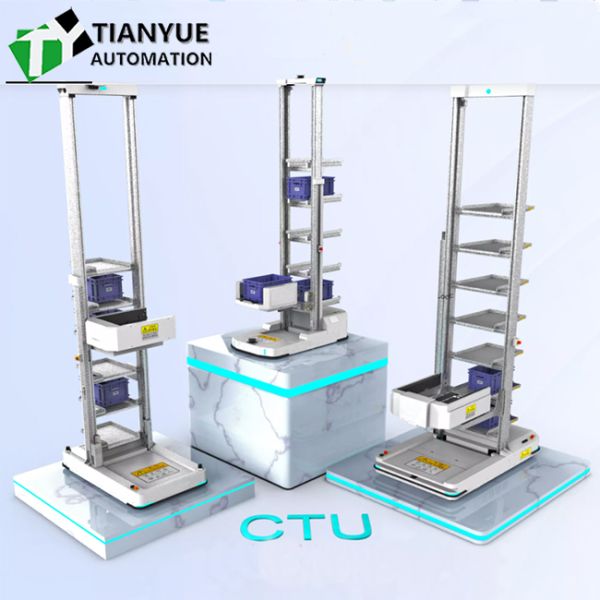 Modular Design Three-Dimensional Warehousing Shuttle With High Strength Steel Frame And High-Density Multi-Level Racks