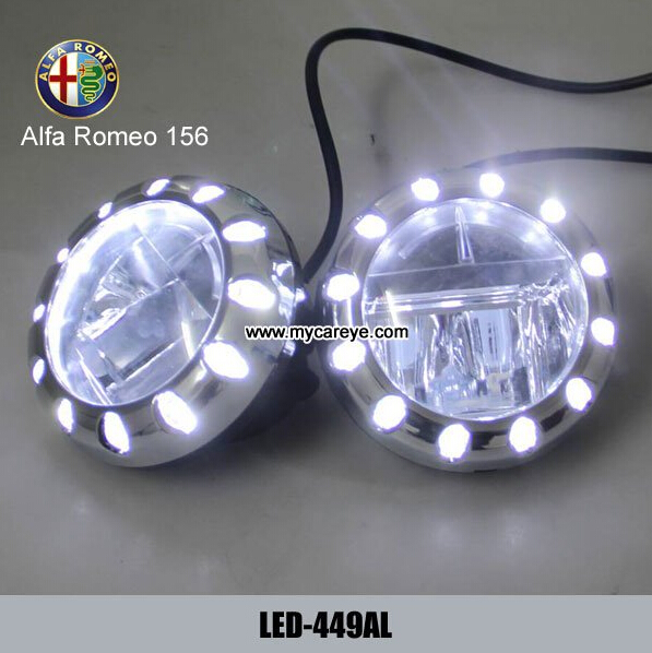 Alfa Romeo 156 car front daytime running lights LED fog lights for sale