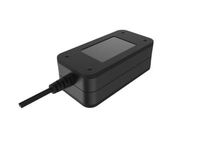 Black / White Abs Desktop Power Adapter Output Voltage 5-48v