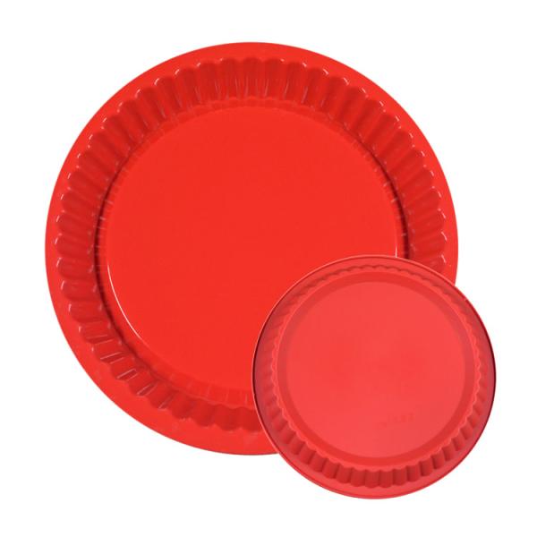 4-9 Inch Non Stick Microwave Safe Rubber Silicone Pizza Pan Food Grade