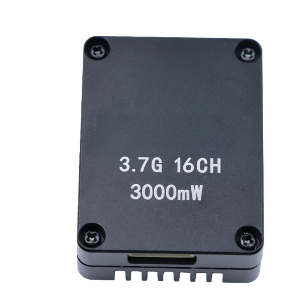 Long Distance High Power Video Transmitter 3.7GHz 15CH 3705MHz-4080MHz 7-32V FPV VTX