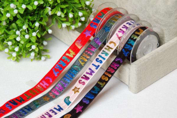 Rainbow Gold On Elastic Personalized Gift Ribbon Wristband Decoration