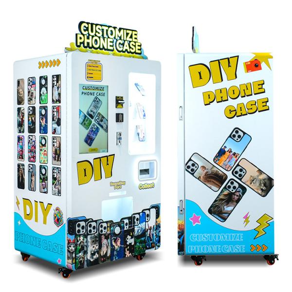 Revolutionize Your Business With Phone Case Printing Vending Machine 360 PCS / Day