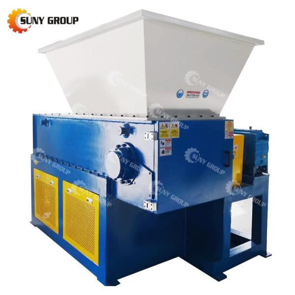 Déchiqueteuse à puits unique pour déchets solides en carton 380 V Apport d'énergie 200-1000 kg/h Capacité