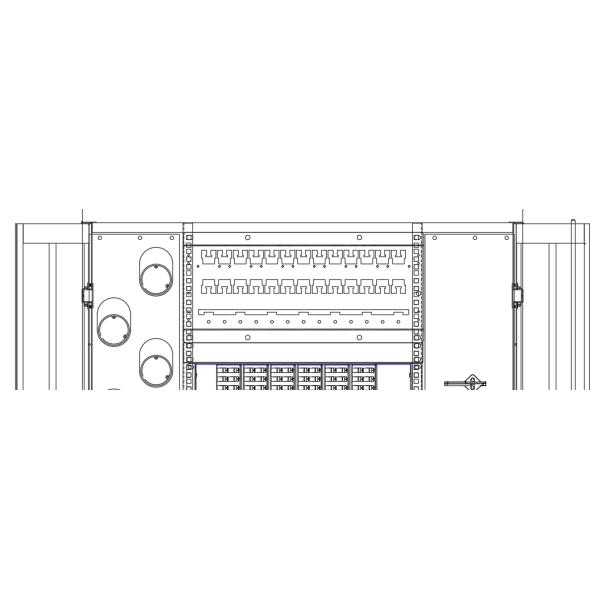 DA-ODF 960F Оптическая распределительная рама