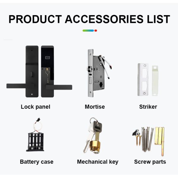 RF727 Electronic RFID hotel lock Serrure d'hôtel