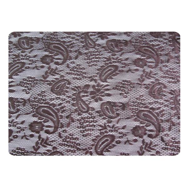 Eco-Friendly Polyester Lace Fabric , Cashew Design for Underwear CY-CT8503