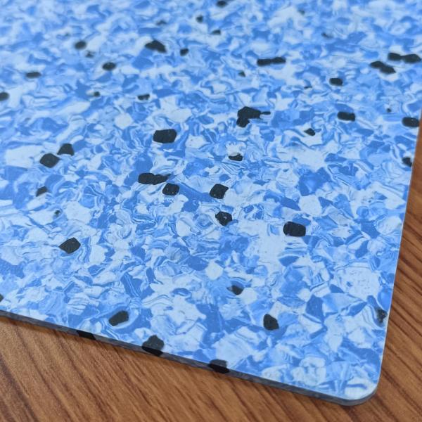 Plancher en vinyle antistatique étanche