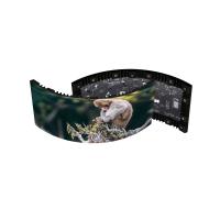 Display LED de columna redonda con pantalla de cartel LED flexible