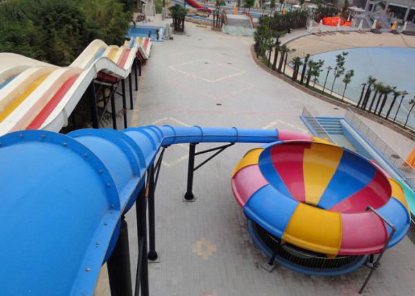 Big Space Bowl Super Bowl Fiberglass Water Slide For Hot Selling
