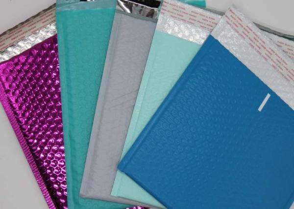 Letter Padded Shipping Envelope , Customized Poly Bubble Lined Mailing Bag