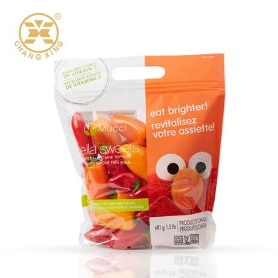 Supermarket Perforated 250g Food Dry Fruit Plastic Packaging Bag Pouch With Zipper Vent Holes