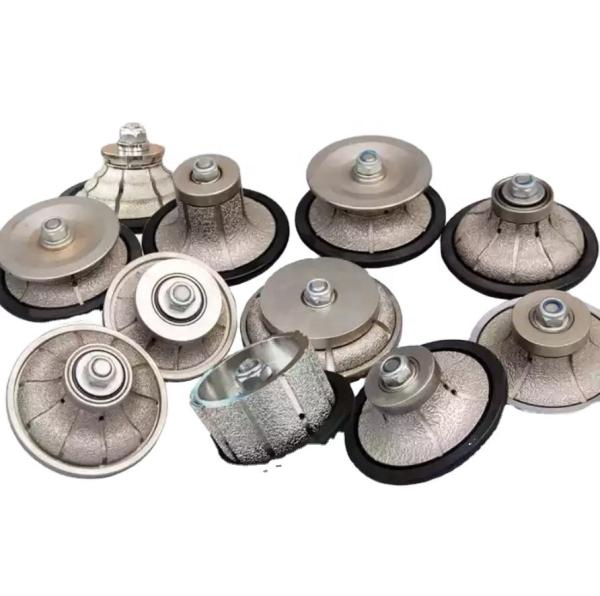 D75MM*V30 Stone Grinding Profiling Wheel Router Bit for Accurate Stone Profiling