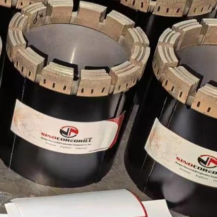 PQ Matrix Layer Diamond Core Bit Optimized for Abrasive Hard Rock Formations