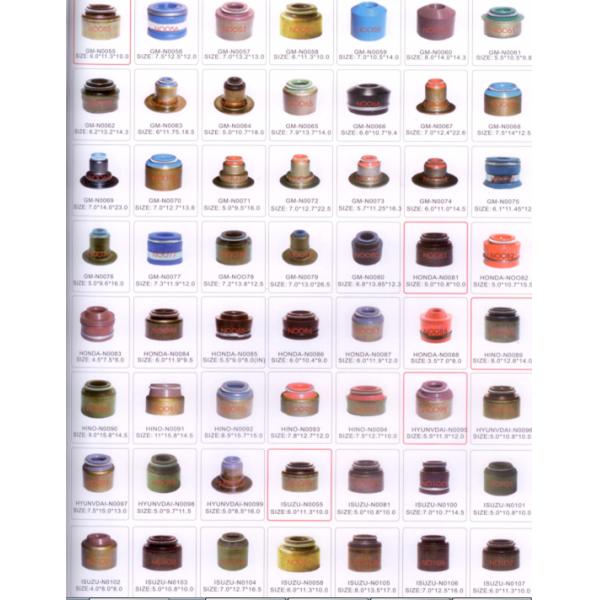 Hydraulic System Automotive Oil Seals Engine Valve Seals Wear Resistance