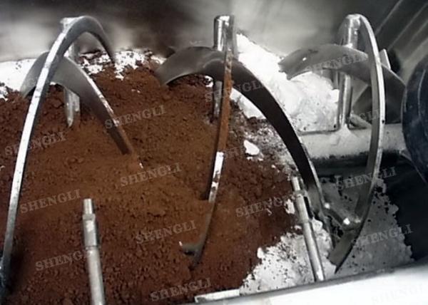 food Powder Ribbon Blender Machine, herbs powder mixer Industrial Chemical Blending Equipment