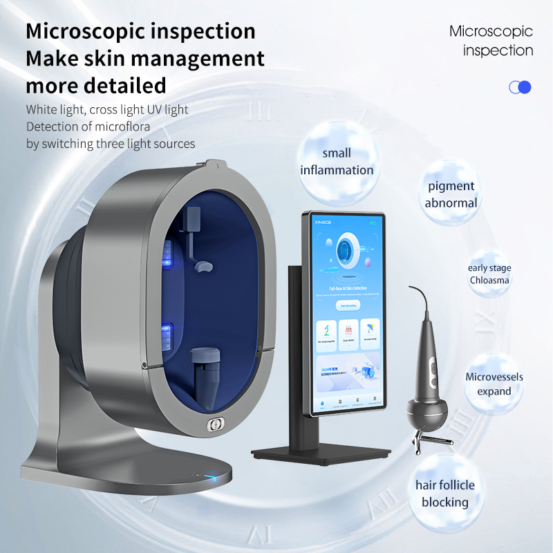 X5 Pro AI Skin Scanner 21Inch Multi-spectrum Facial Salon Test Instrument
