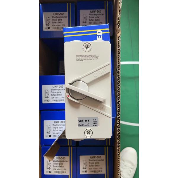УКФ Внешний водонепроницаемый изоляционный переключатель одноколонный разъединитель 1p/2p/3p/4p для наружного использования