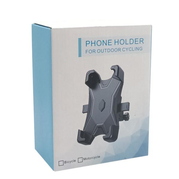 Custom Printing Portable Folded Phone Holder for Outdoor Cycling Paper Box Packaging