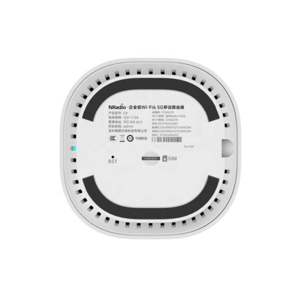 Boost Your Business Network with C8-520 Enterprise 5G Wi-Fi6 Router Max. LAN Data Rate of 1000Mbps and 4 LAN Ports