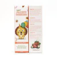 OEM écumant de la pâte dentifrice 60ml de liquide de mousse de saveur de fraise