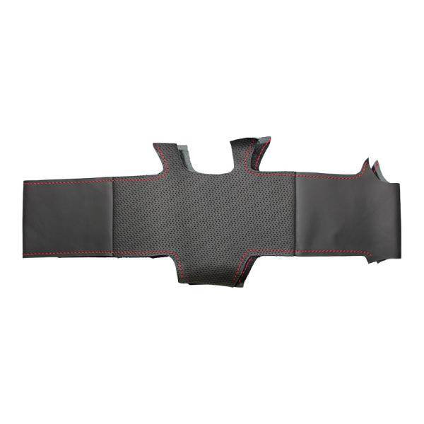 Customize Your Own New Genuine Leather Suede Stitched DIY Car Cover Steering Wheel Wrap for Mitsubishi Lancer 10 EVO Evolution
