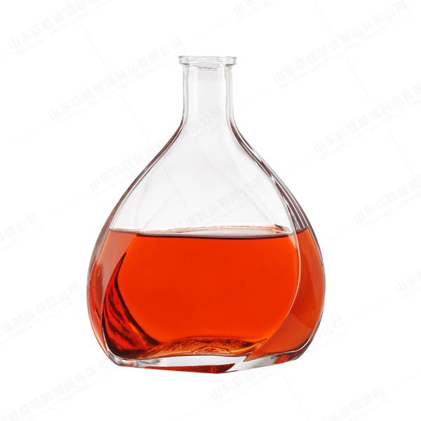 На заказ бутылка цвет джин водка текила шикарный алкоголь стеклянная бутылка с запечатанной пробкой крышка