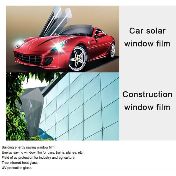 Senior Housing PET Window Film Shatterproof With High Transmittance 5%-80%