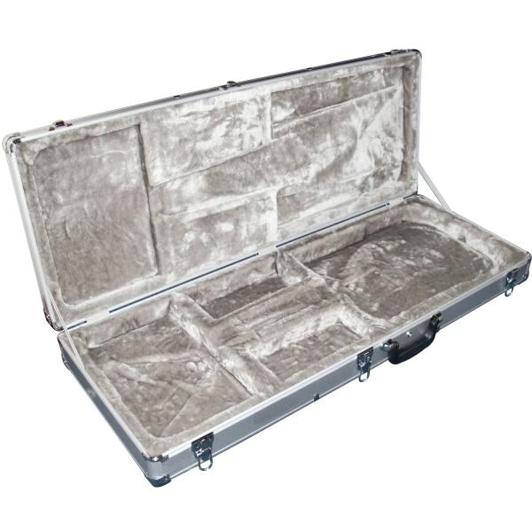 Ergonomically Handle Bass Flight Case With External Pockets Easy Access