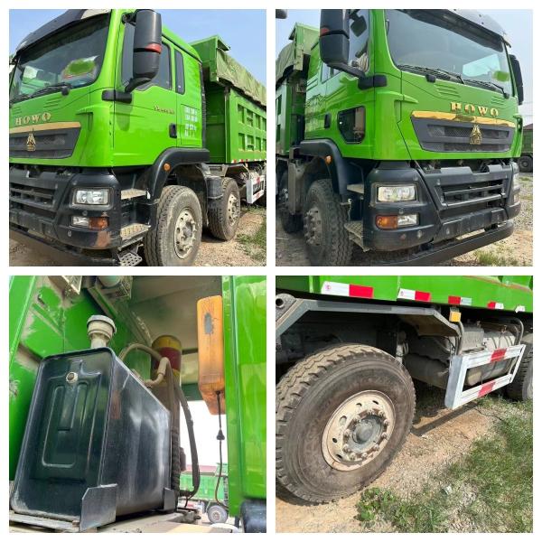 Used HOWO 460 hp dump Truck good price made in china