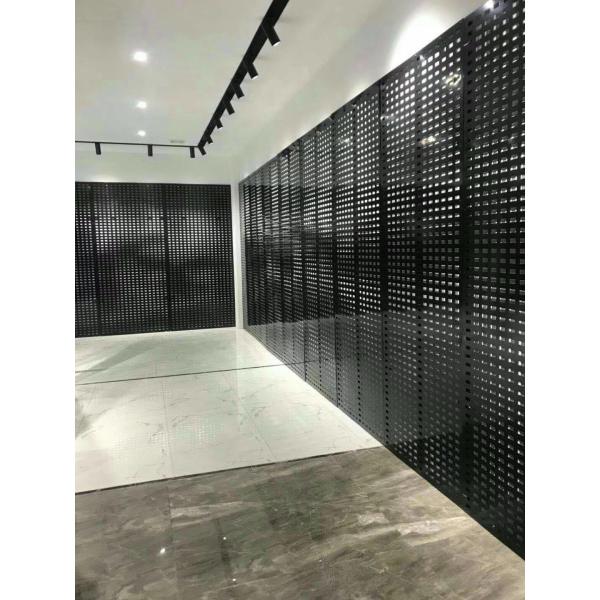 Slotted Perforated Aluminum Sheet Metal Screen 0.3mm - 1.2mm Thickness