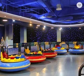 1-2 Person Capacity Amusement Park Ride Battery Operated Kids Bumper Cars