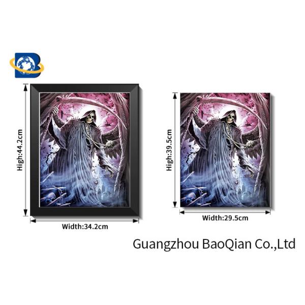 Творческое дизайнерское изображение черепа 3Д для оформления стены, слегка ударенного изменяя линзовидного плаката