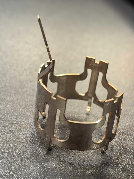 Xiamen factory relay stamping parts brass non-standard stamping parts copper sheet stainless steel stamping parts