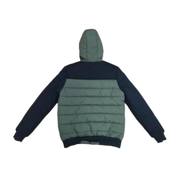 Long Mens Padded Parka Coat