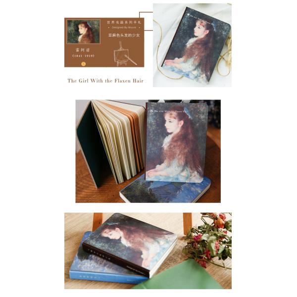 Ретро Ван Гог Масляная живопись Записка художественная литературная записка для продвижения бизнеса