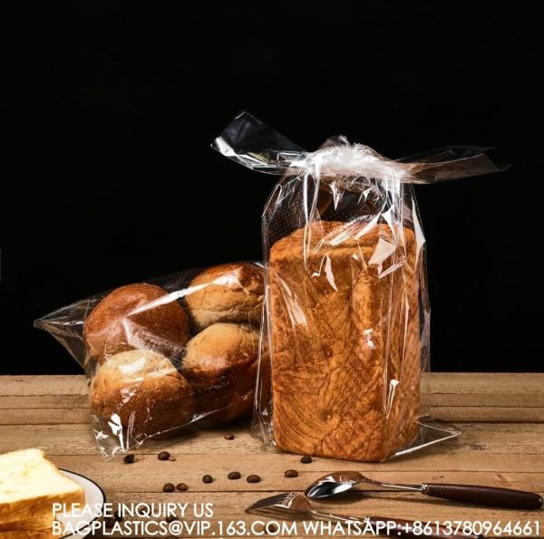 Vented T-Shirt Micro Perforated Bakery Bags With Handles For Homemade Breads Packages