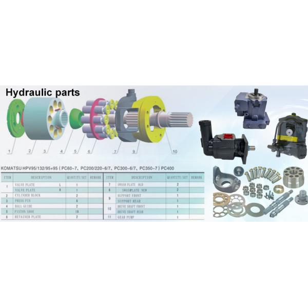 16CC/4.5CC Length 11.7cm Hydraulic Piston Gear Pump PVD-2B-40 for for YC55 PC50 EX40-2