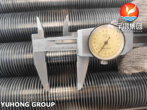 A179 L Type Fin Tube , Low Temperature Heat Exchanger Finned Tube
