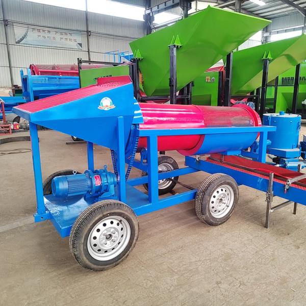 Gravity Separator Small Scale 5-10 Tons Sand Gold Washing Plant Mobile Gold Ore Processing Plant