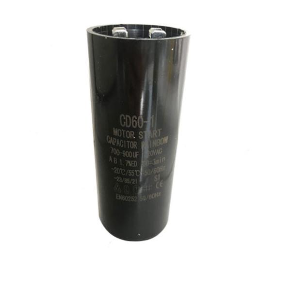 CD60 AC Motor Start Capacitors 100uF 150uF 125VAC AC Motor Capacitors For Compressor