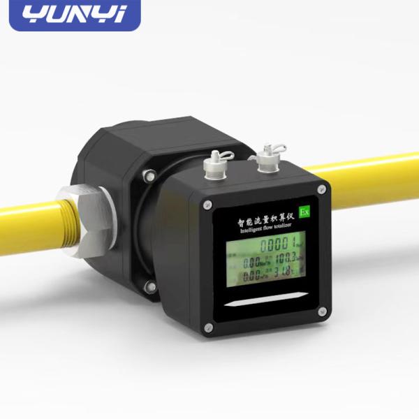 ユンイ インテリジェント デジタル スマート メタン ガス流量計 LPG ルーツ インライン 煙草ガス流量計 OEM 調整可能な ルーツ流量計