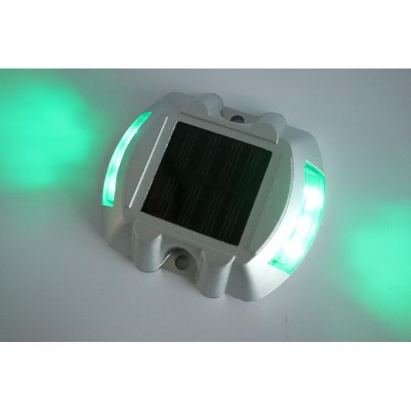 Aluminium Solar Cat Eyes Road Stud Green Motorway Coloured Studs