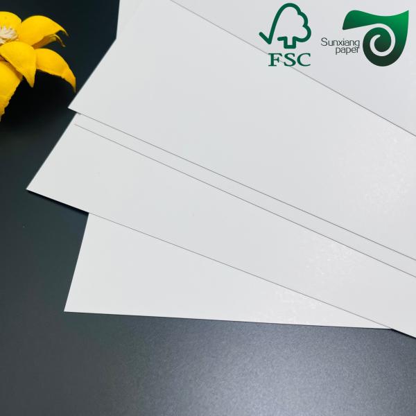 C1S White Laminated Paper Board 750mm 914mm 1220mm Width 1.8mm 2mm 2.2mm Thickness