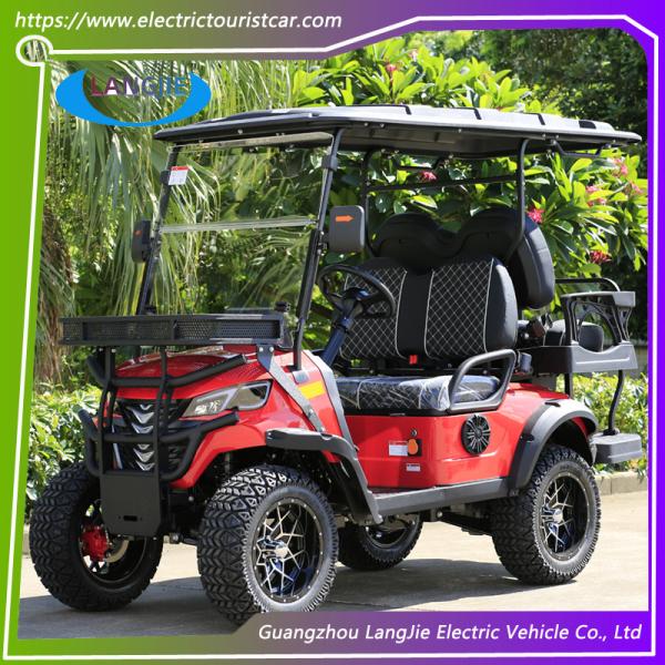 Китай производит электрические тележки для гольфа с батареей на 4 места